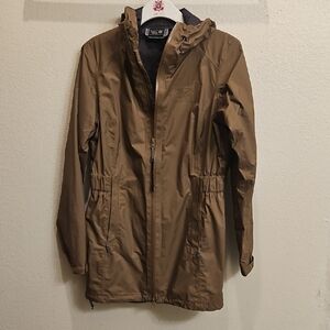 Mountain Hardwear Women's Brown Raincoat